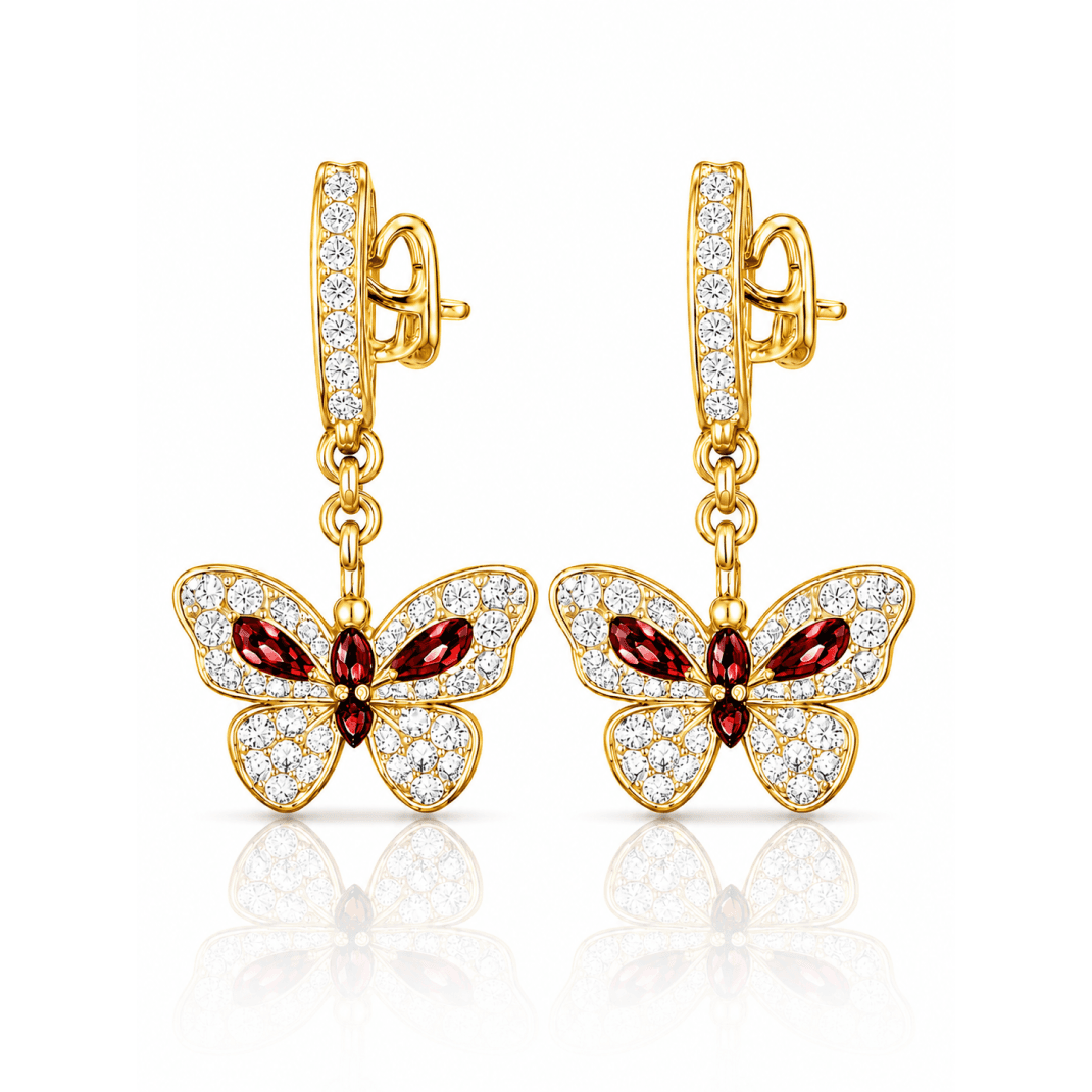 Butterfly earrings